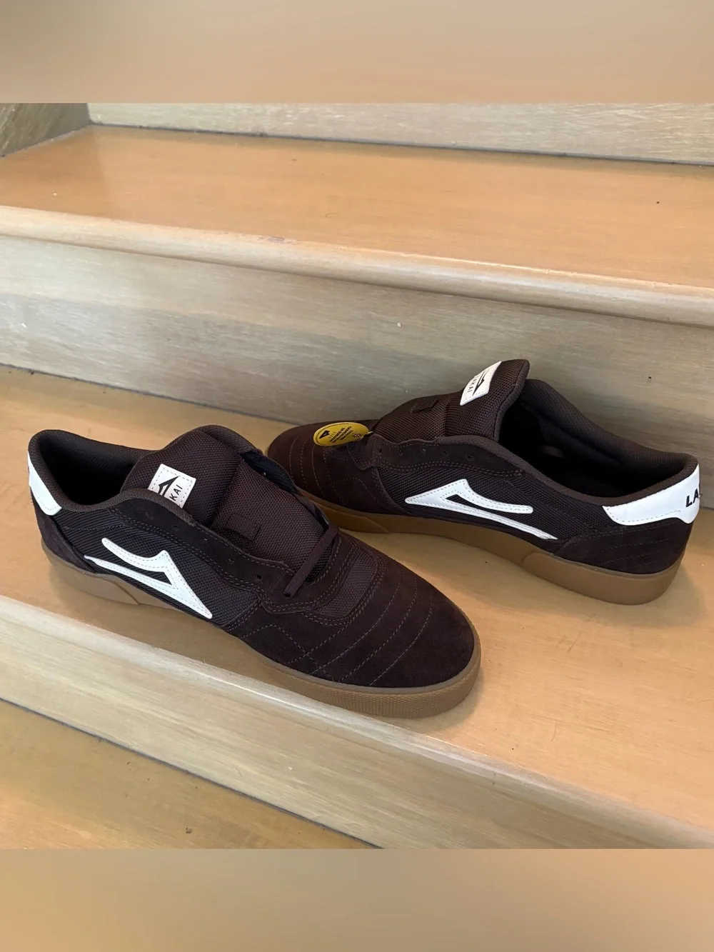 Lakai Brown Suede Skate Sneakers - Men's